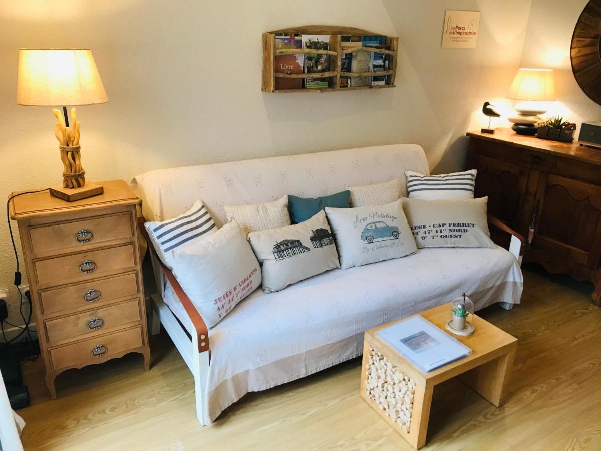Cocon Entre Presqu'Ile Du Cap Ferret Et Plages Oceanes - Terrasse - 1 Velo Gratuit Ares Zewnętrze zdjęcie