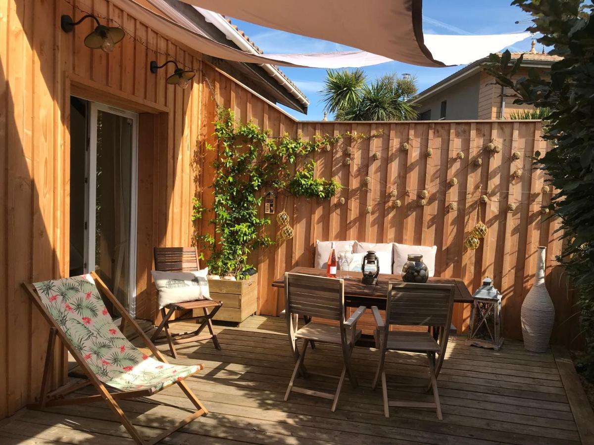 Cocon Entre Presqu'Ile Du Cap Ferret Et Plages Oceanes - Terrasse - 1 Velo Gratuit Ares Zewnętrze zdjęcie