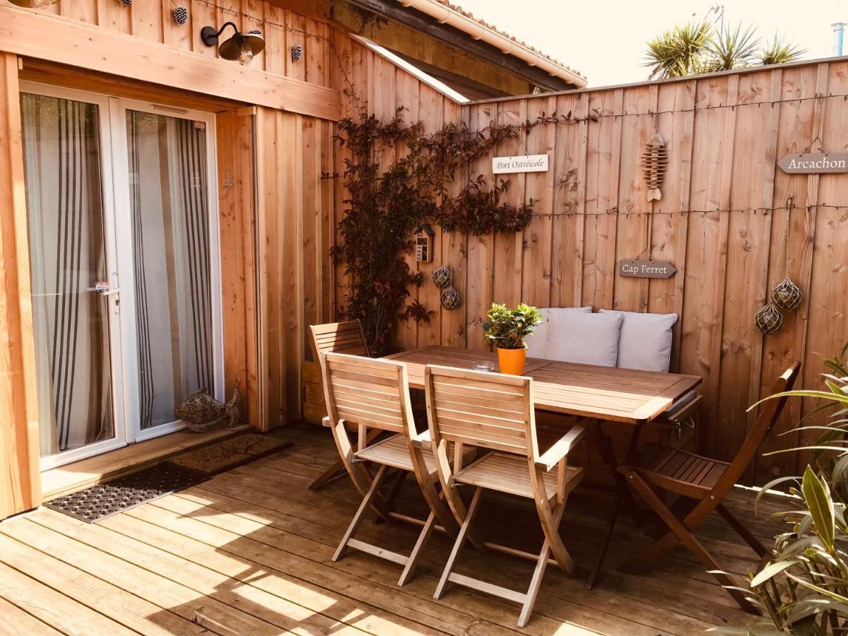 Cocon Entre Presqu'Ile Du Cap Ferret Et Plages Oceanes - Terrasse - 1 Velo Gratuit Ares Zewnętrze zdjęcie