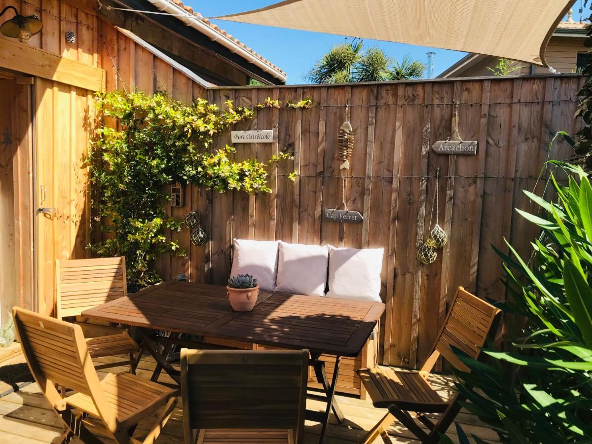 Cocon Entre Presqu'Ile Du Cap Ferret Et Plages Oceanes - Terrasse - 1 Velo Gratuit Ares Zewnętrze zdjęcie