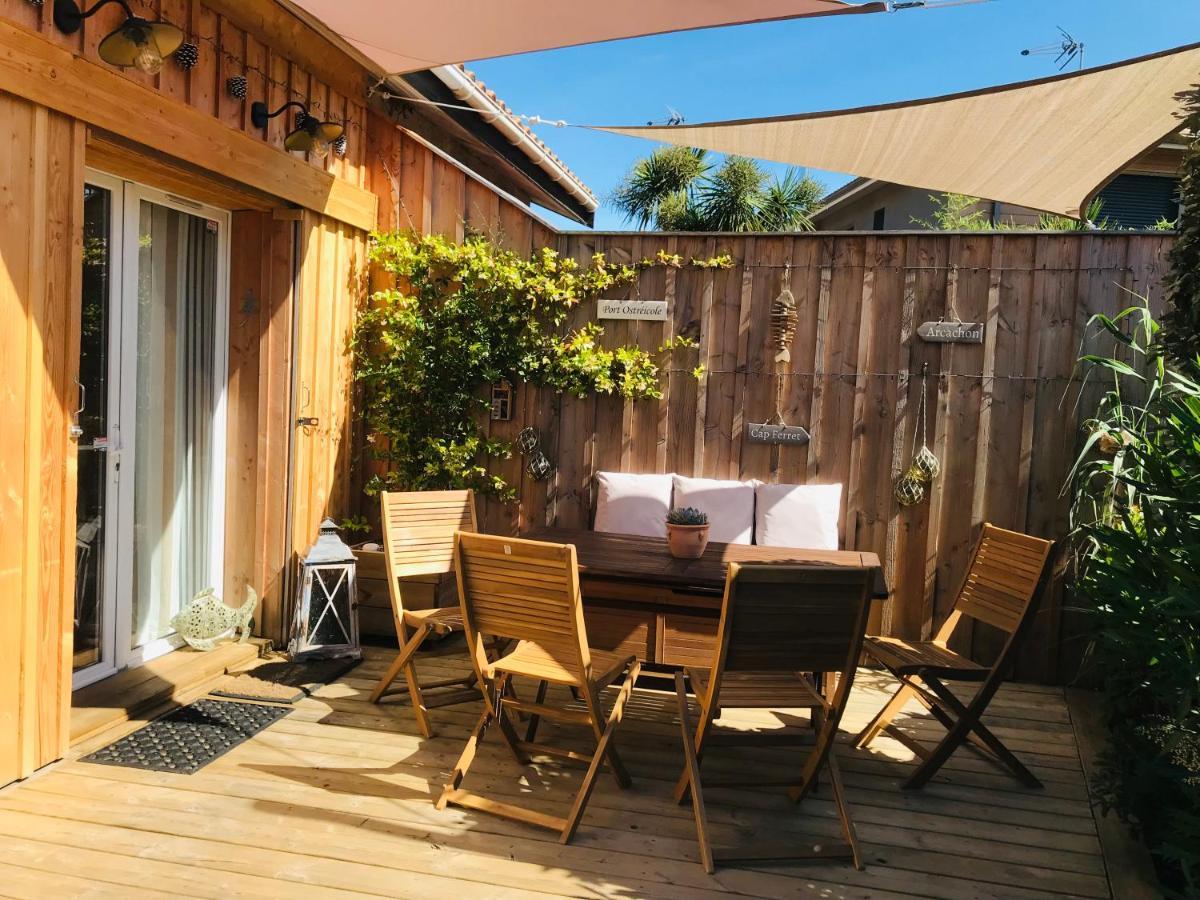 Cocon Entre Presqu'Ile Du Cap Ferret Et Plages Oceanes - Terrasse - 1 Velo Gratuit Ares Zewnętrze zdjęcie