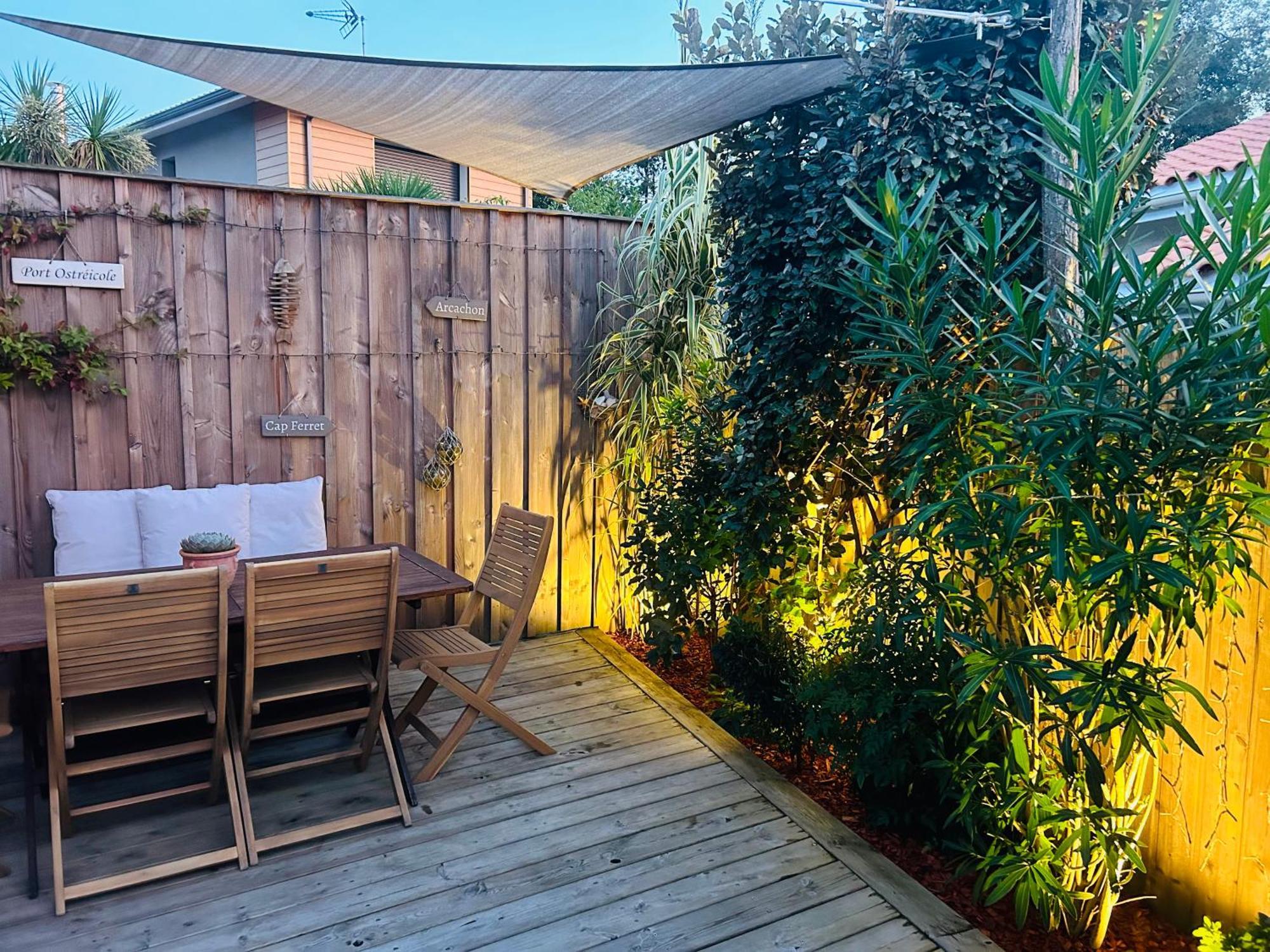 Cocon Entre Presqu'Ile Du Cap Ferret Et Plages Oceanes - Terrasse - 1 Velo Gratuit Ares Zewnętrze zdjęcie