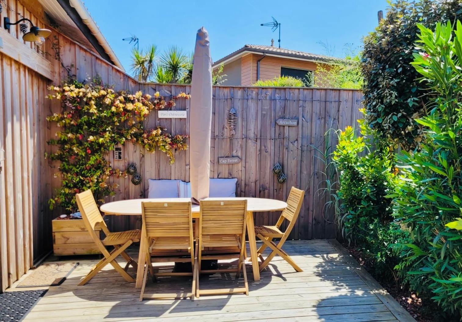 Cocon Entre Presqu'Ile Du Cap Ferret Et Plages Oceanes - Terrasse - 1 Velo Gratuit Ares Zewnętrze zdjęcie